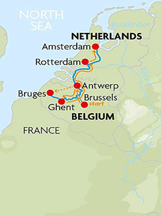 Belgium Christmas Market Cruise